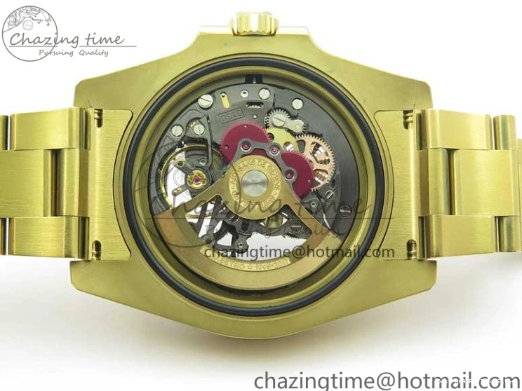 Good Copy Rolex Watches Skeleton Submariner on SA YG Edition Pirlo Project Bracelet Best 2981 YG Andrea VRF Popular 0108